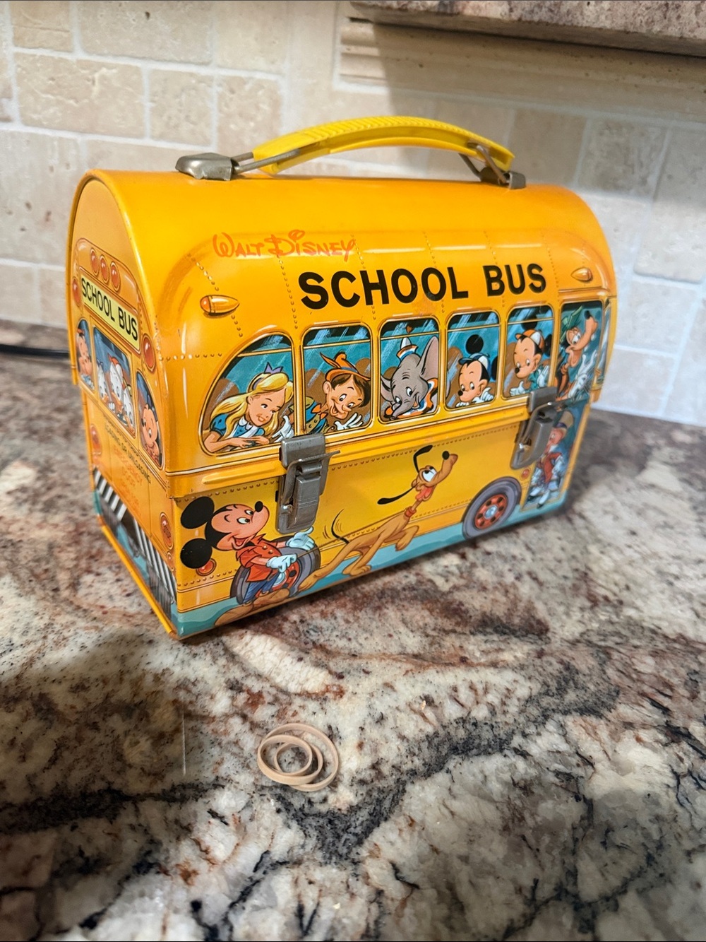 Vintage Disney metal lunch box
